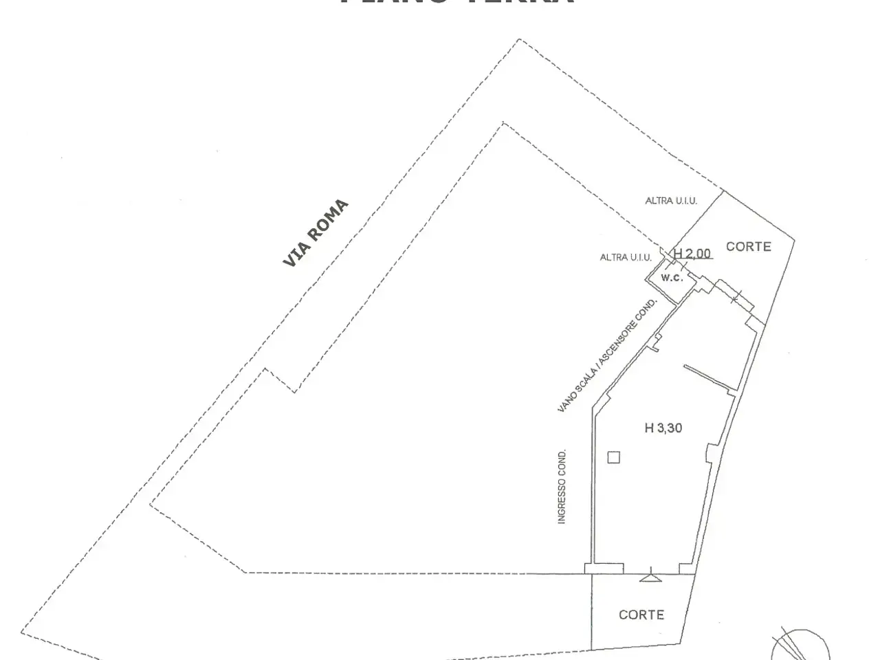 Negozio in Via Volturno, Sanremo, {3} - Planimetria 1