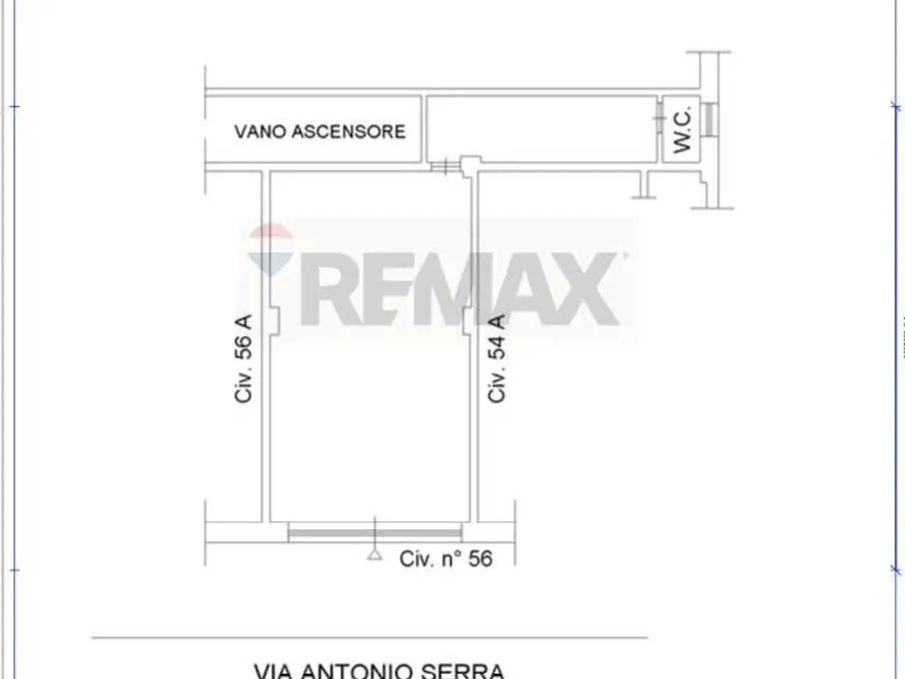 Negozio in Via Antonio Serra, Roma, {3} - Planimetria 1