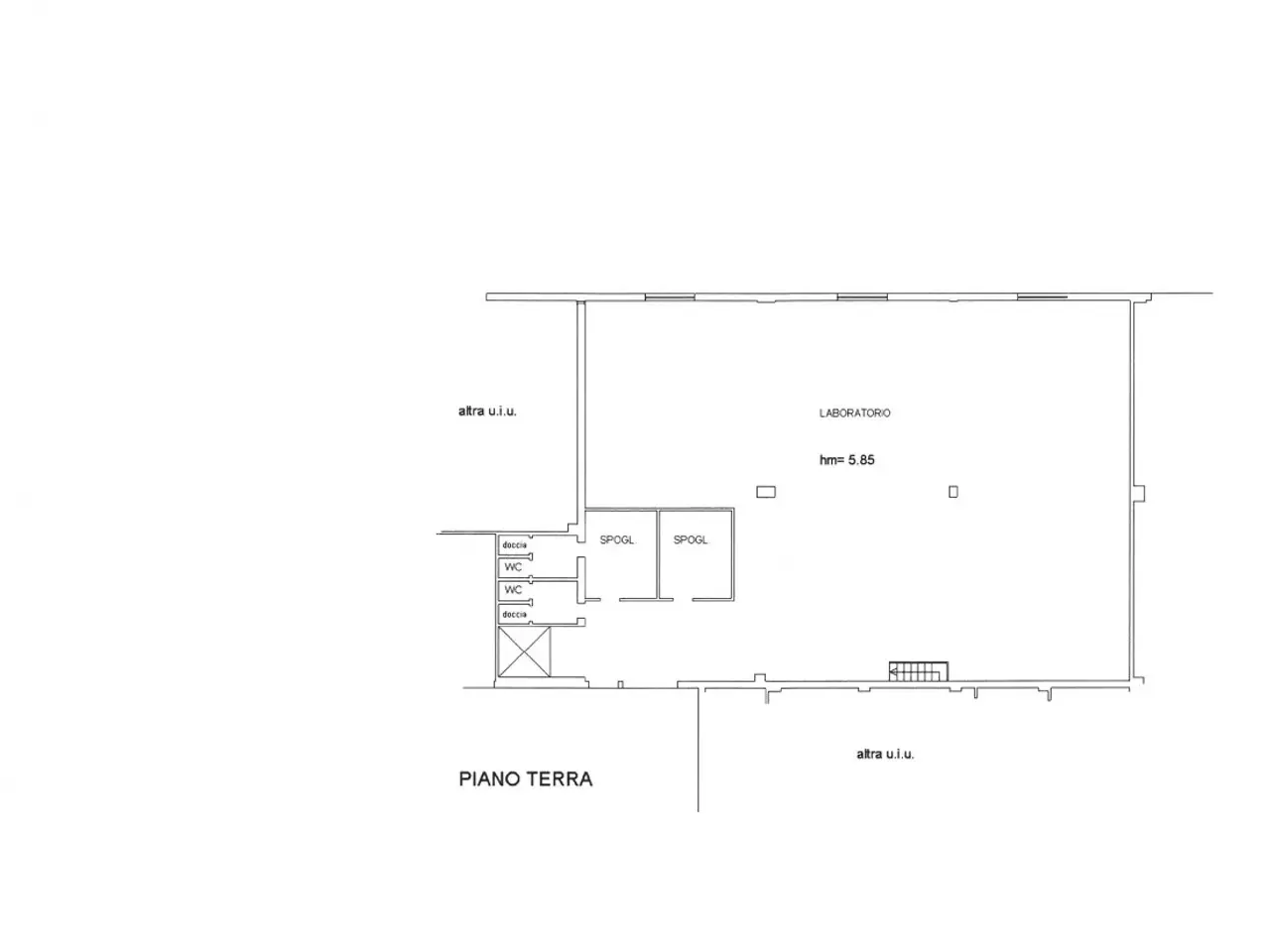 Laboratorio in Via San Crispino 11, Bussolengo, {3} - Planimetria 1