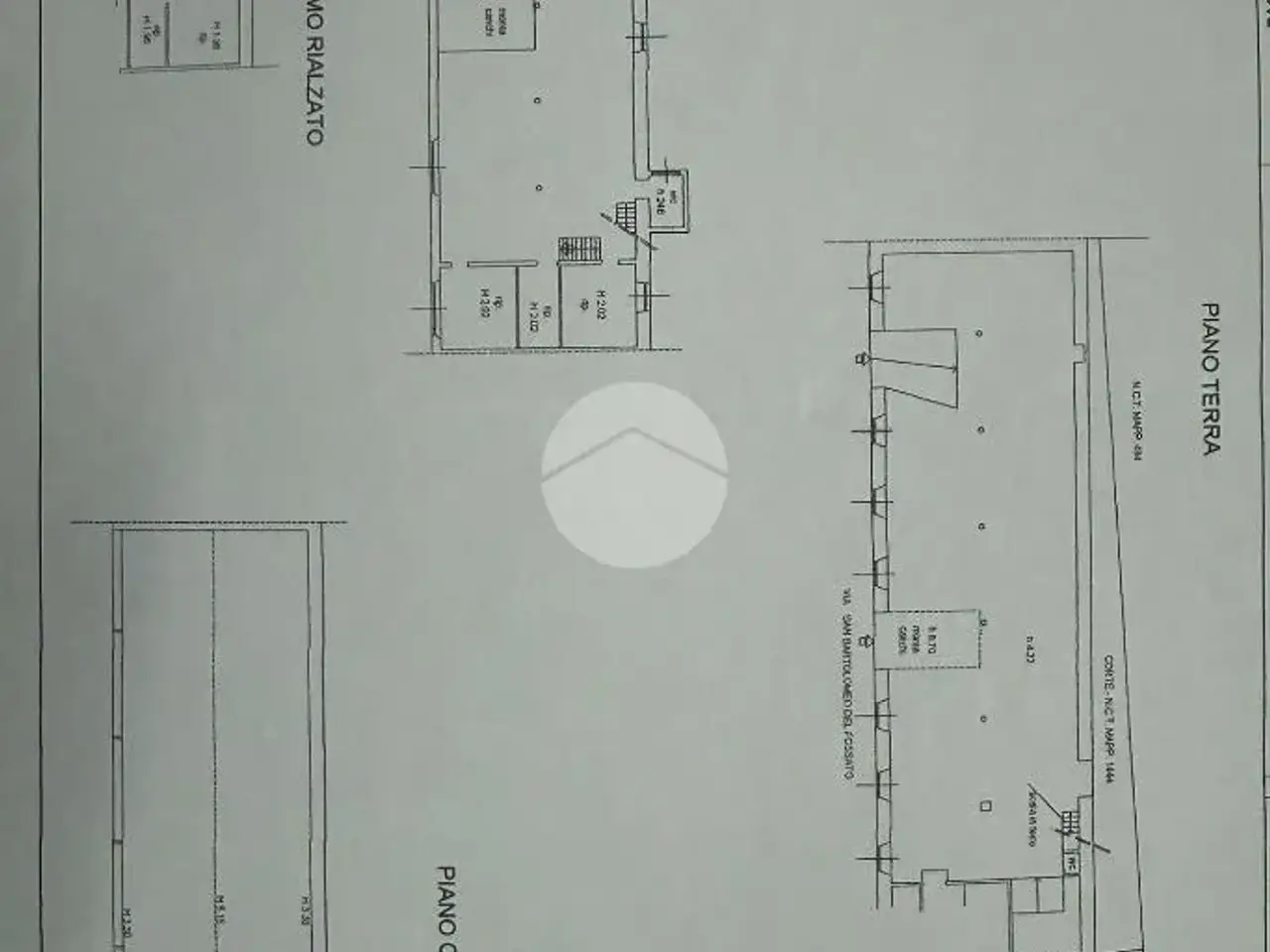 Laboratorio in Via San Bartolomeo del Fossato 15, Genova, {3} - Planimetria 1