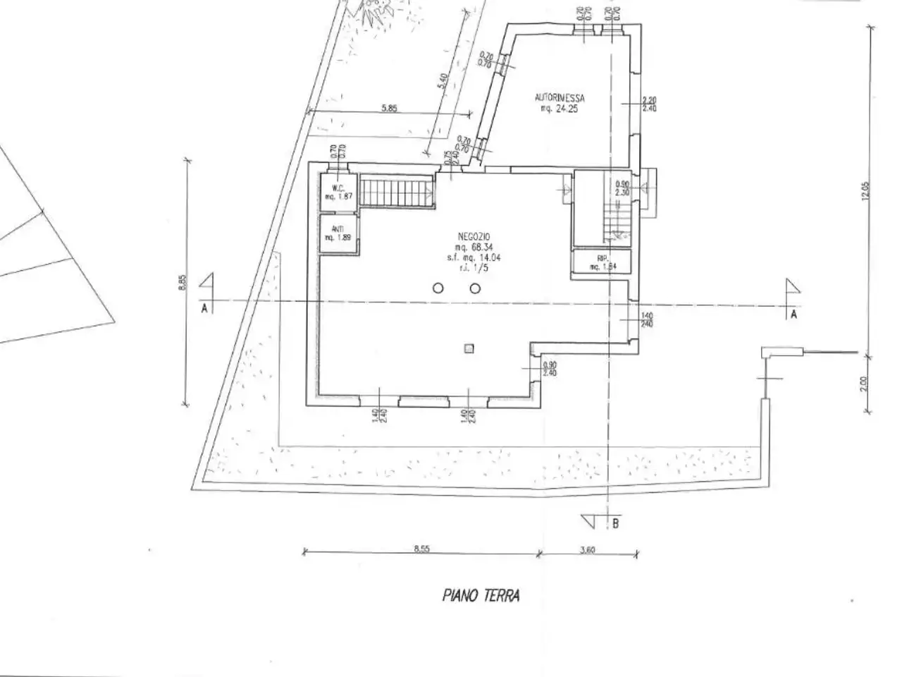 Palazzina commerciale in Via Verona 89, Bardolino, {3} - Planimetria 1