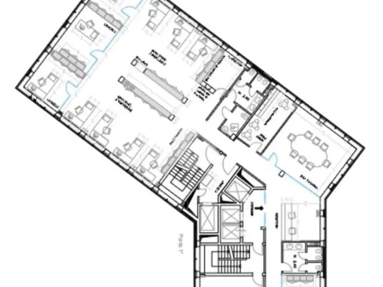 Ufficio in Via Inverigo 2, Milano, {3} - Planimetria 1