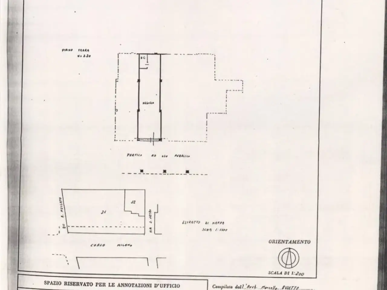 Geschäft, Padova - Grundriss 1