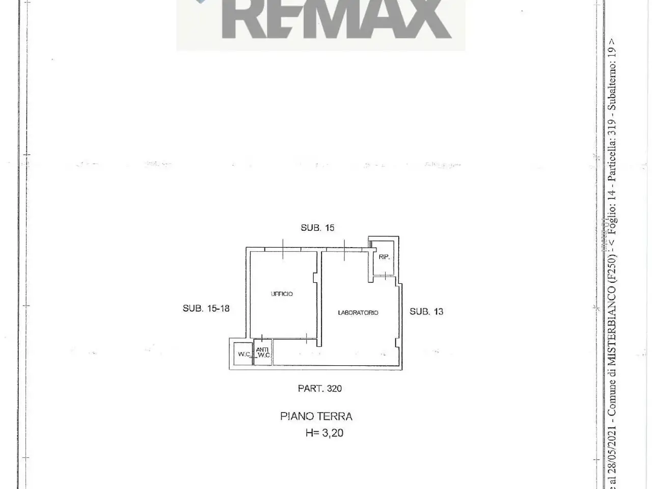 Negozio in Via Lenin 90, Misterbianco, {3} - Planimetria 1