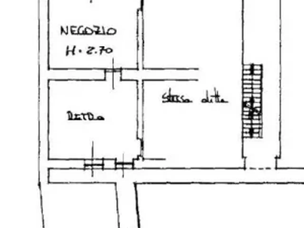 Negozio in Via Carlo Tenivelli 4, Moncalieri, {3} - Planimetria 1
