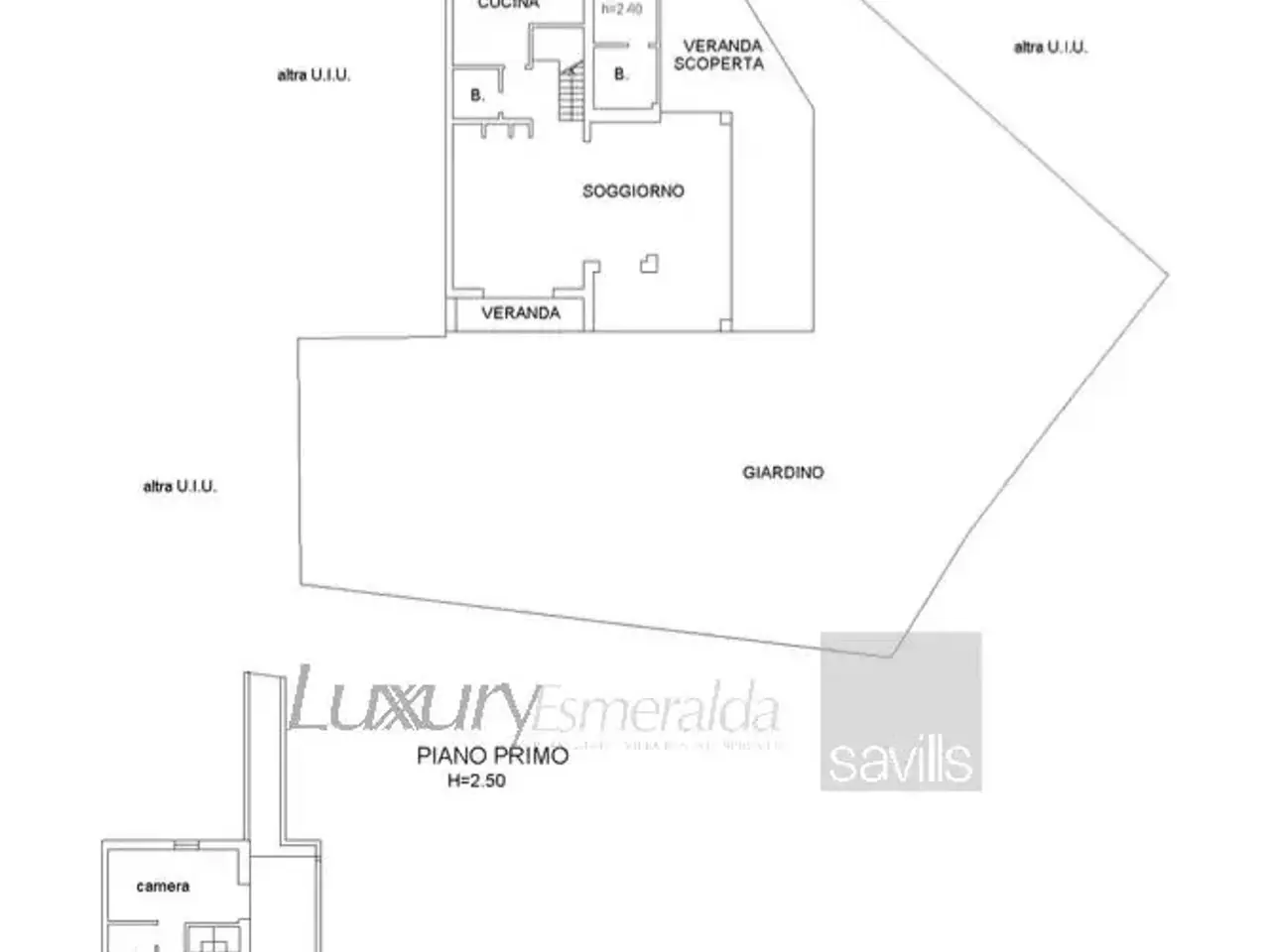 Villa in vendita, 41°01'39.7"N 9°32'34.2"E, Olbia - Planimetria 1