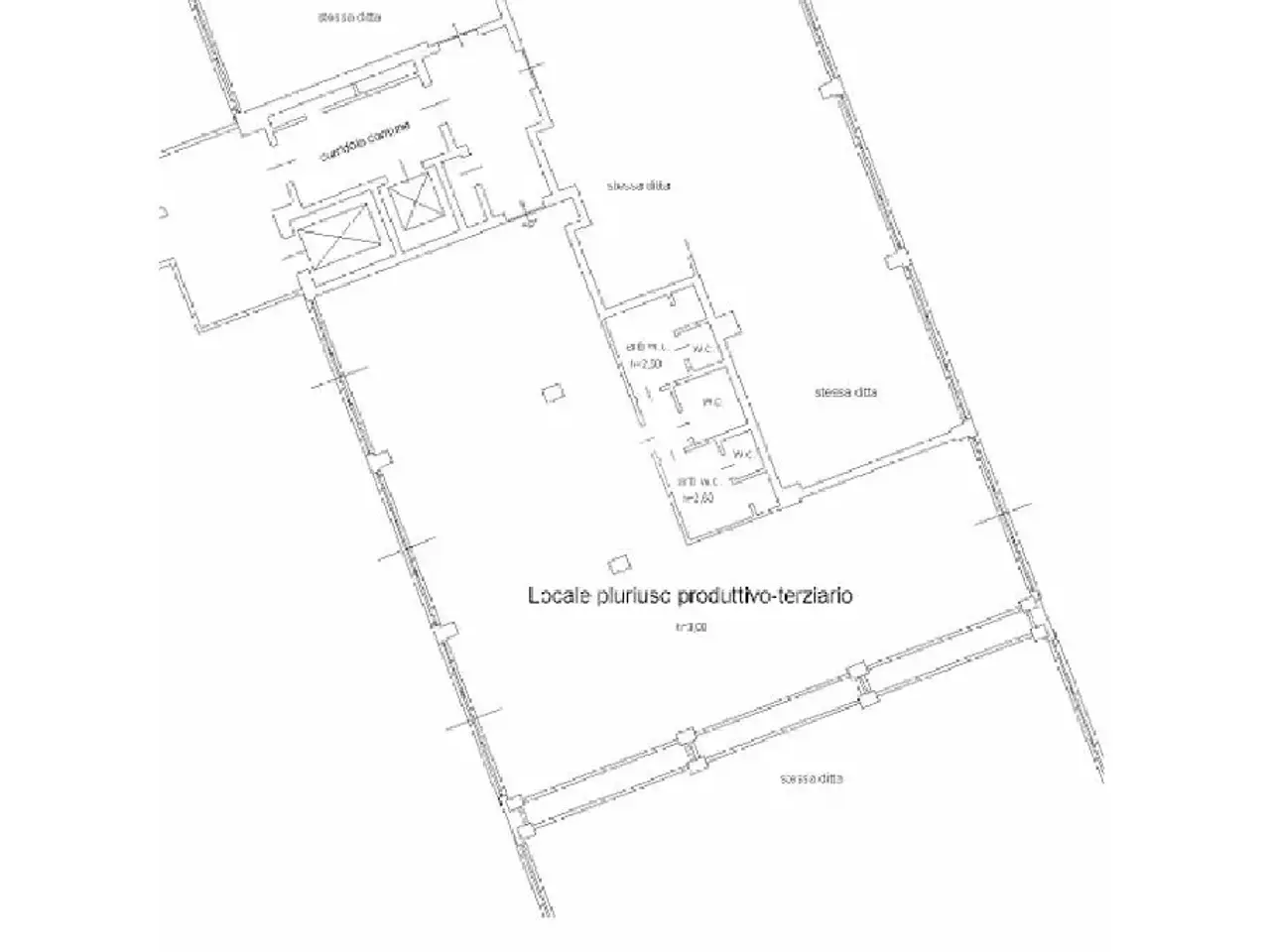 Ufficio in Via Cesare Pavese 6, Ivrea, {3} - Planimetria 1