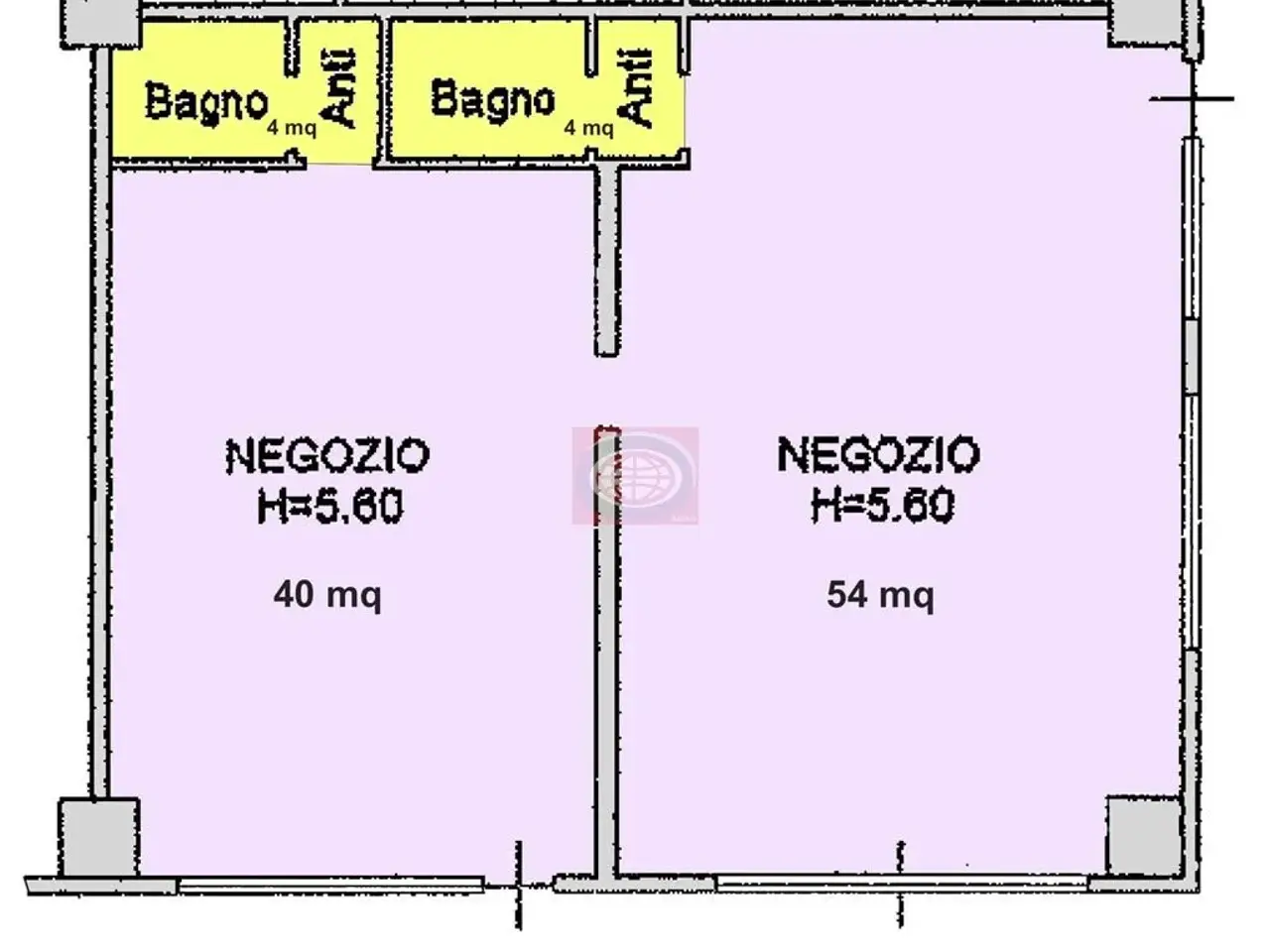 Negozio in , Cesena, {3} - Planimetria 1