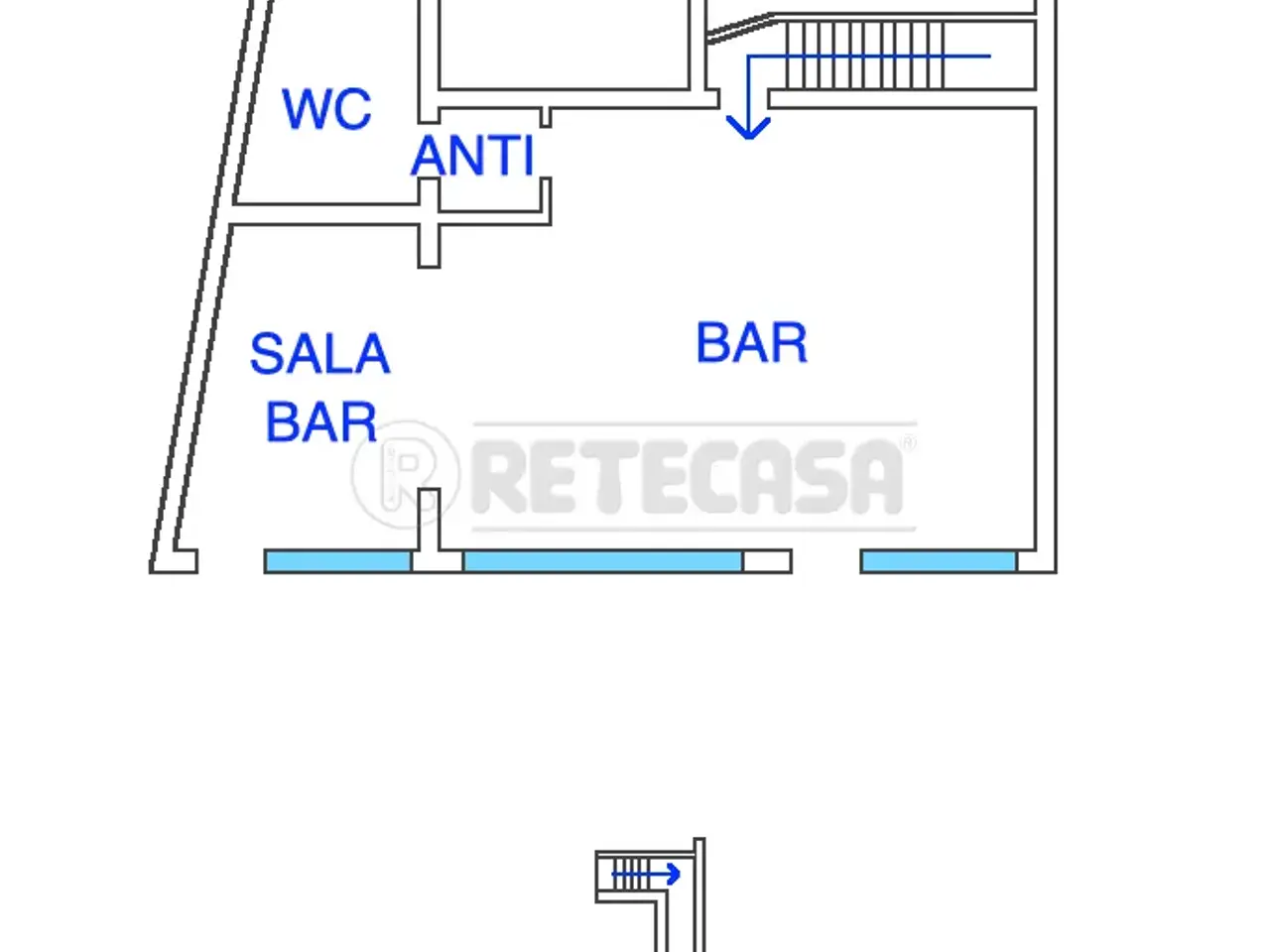 Palazzina commerciale in Piazza San Valentino 10, Mortegliano, {3} - Planimetria 1