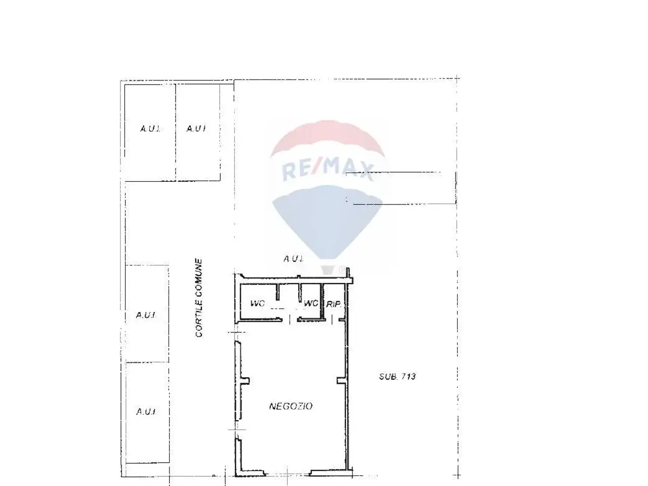 Bar in Via San Bernardino 95, Bergamo, {3} - Planimetria 1