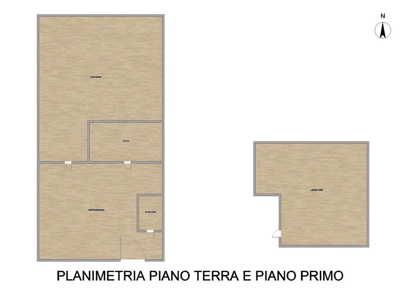 Capannone in Via Emilia Ovest 3, Cadeo, {3} - Planimetria 1