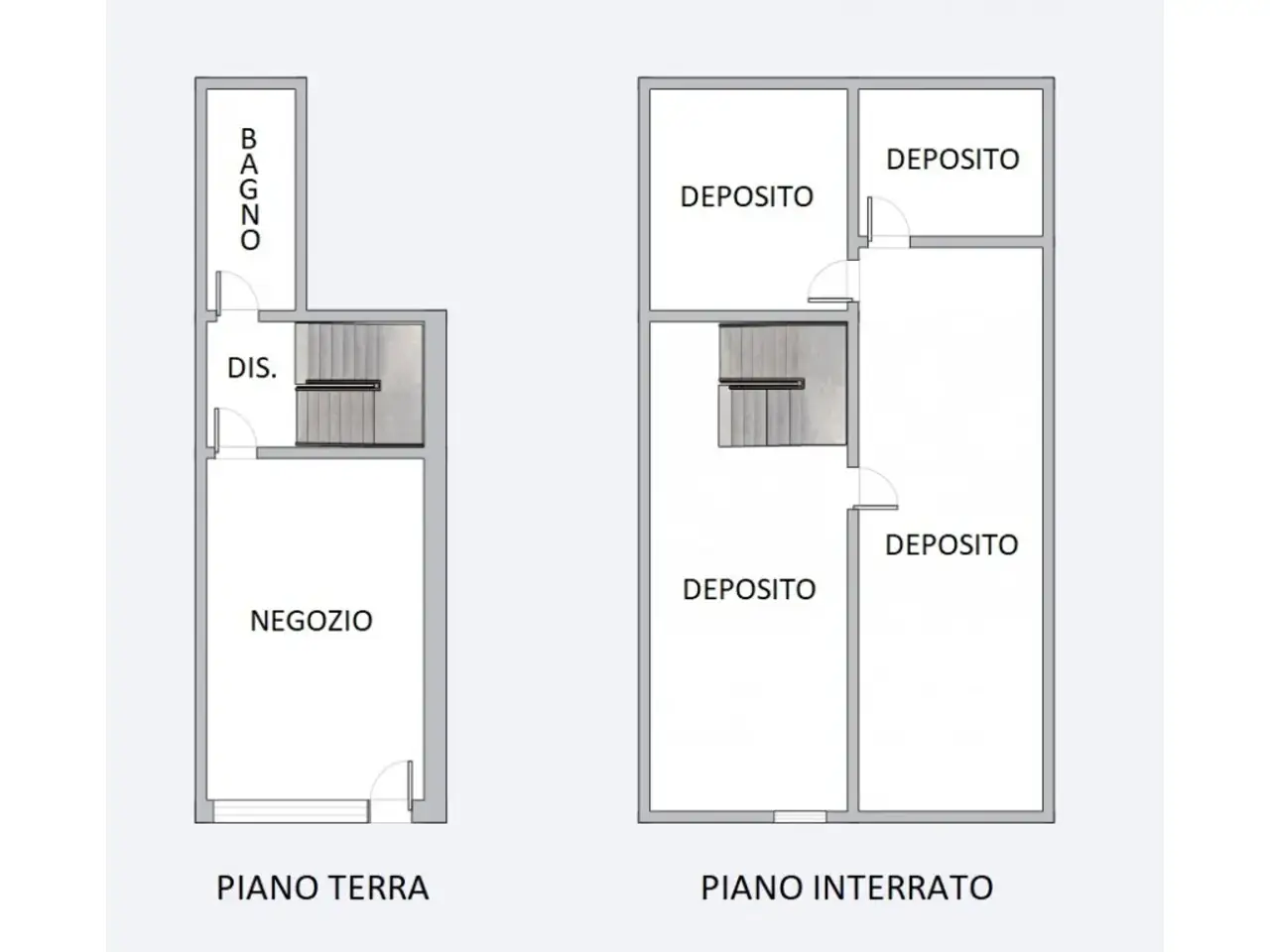 Negozio in , Cesena, {3} - Planimetria 1