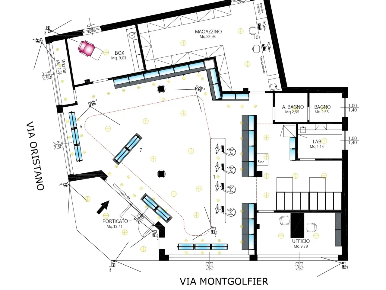 Palazzina commerciale in Via Montgolfier 3, Elmas, {3} - Foto 1