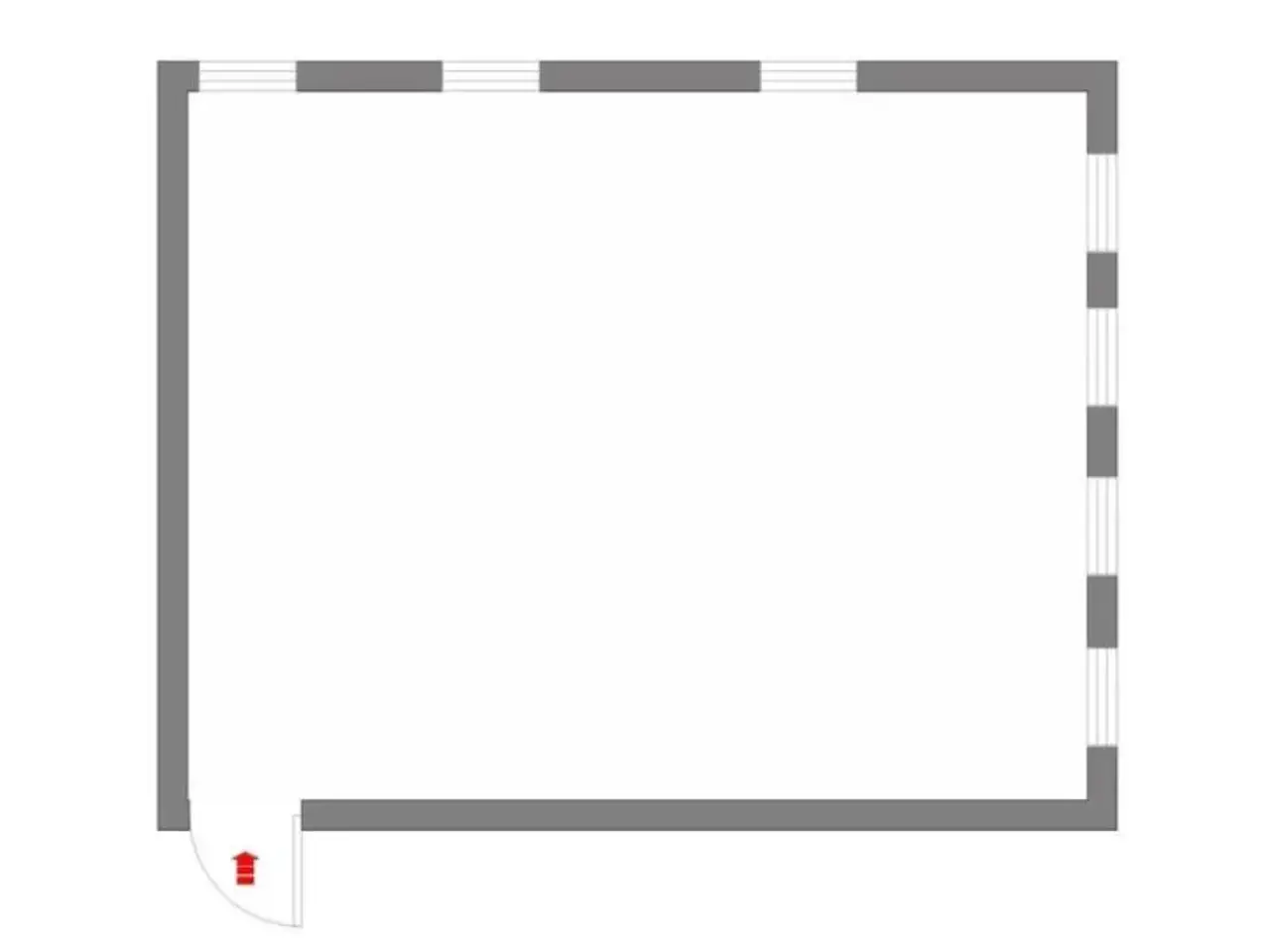 Ufficio in Via Campo Rivera, Vaprio D'Adda, {3} - Planimetria 1