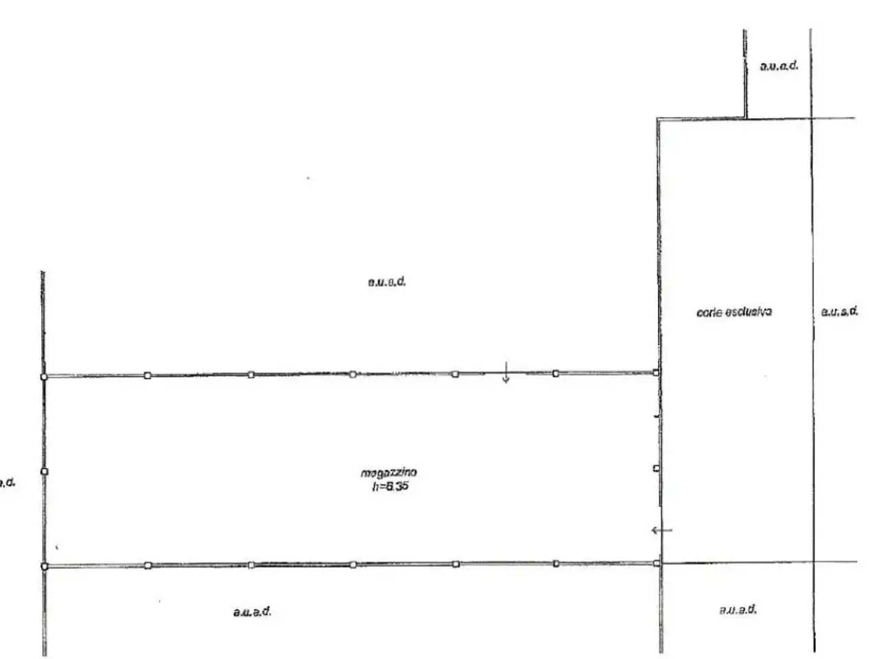 Capannone in Via Louis BléRiot 19, Montichiari, {3} - Planimetria 1