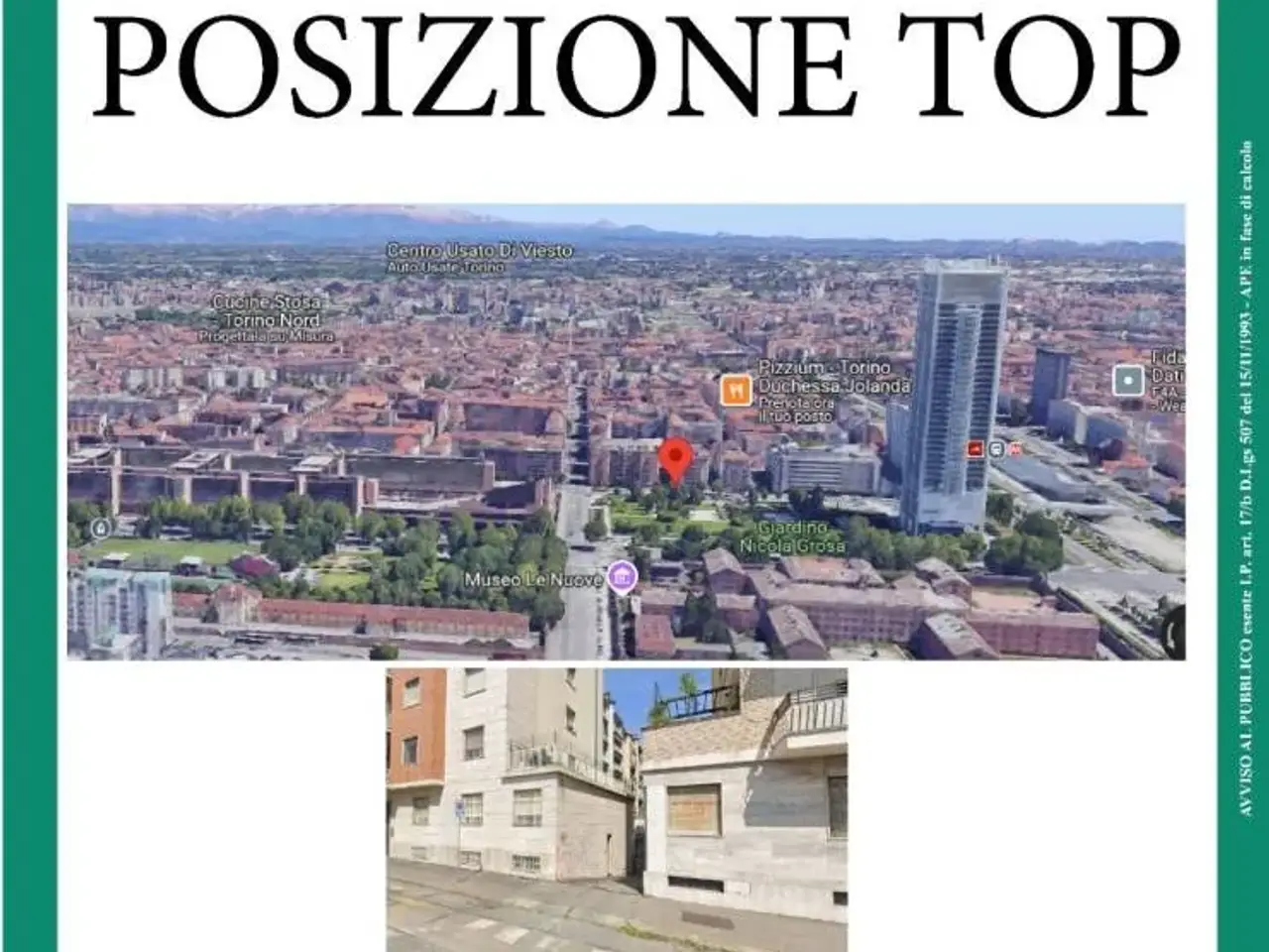 Studio in Via Avigliana 13/5, Torino, {3} - Foto 1