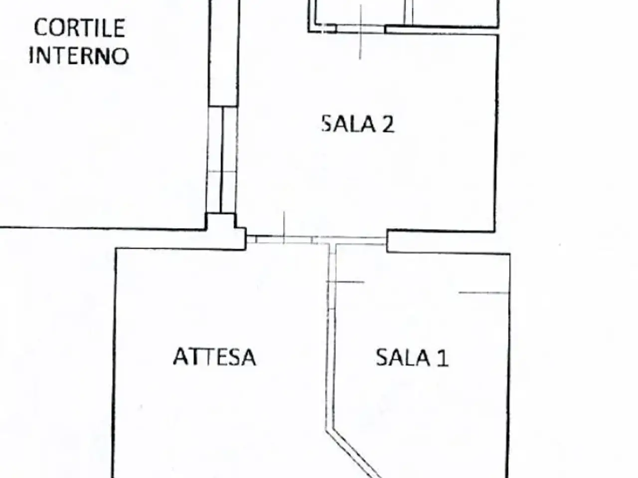 Negozio in Via Giuseppe Mazzini 28, Borghetto Lodigiano, {3} - Planimetria 1