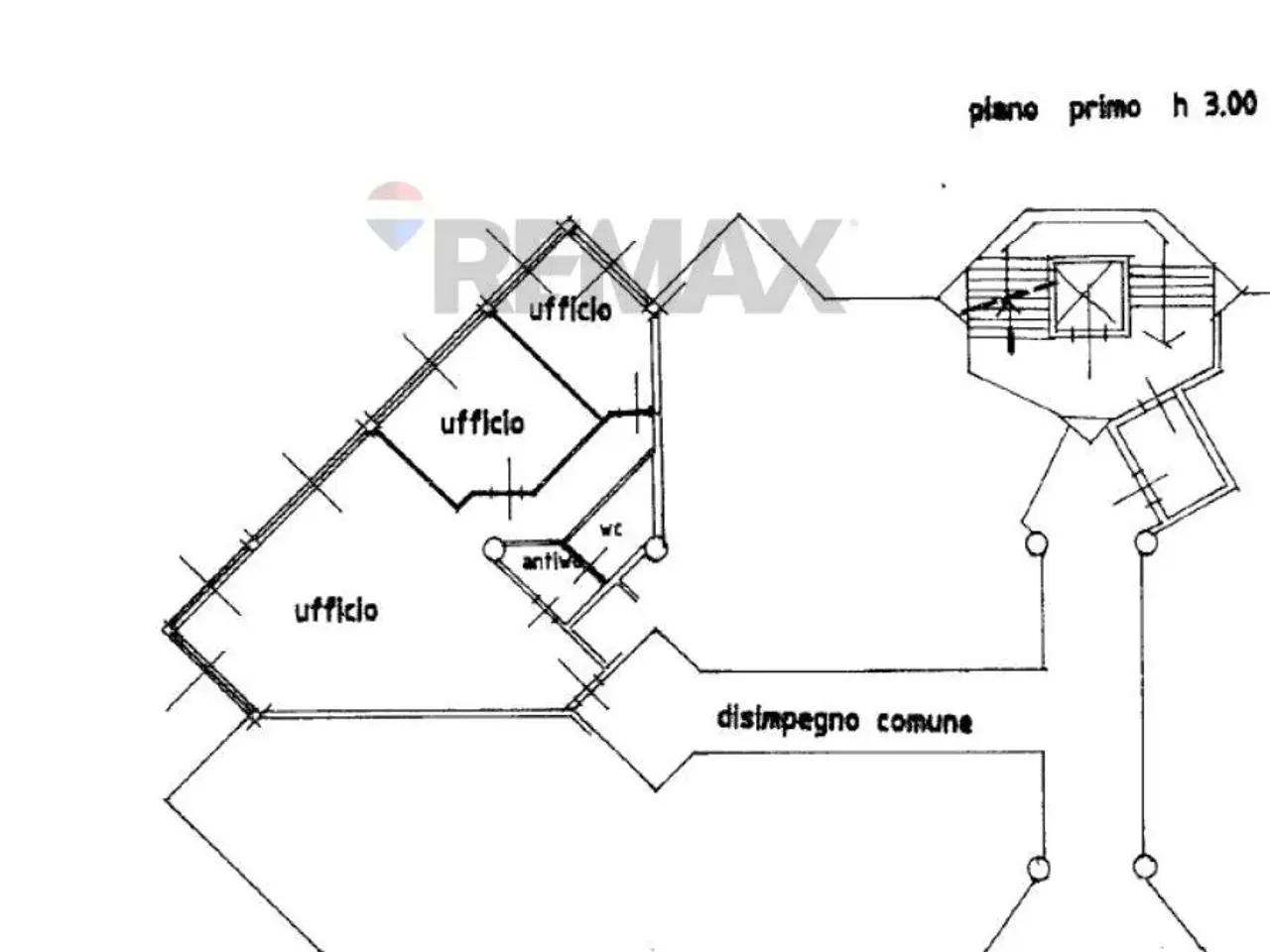 Ufficio in Via Dalmine 10 a, Curno, {3} - Planimetria 1