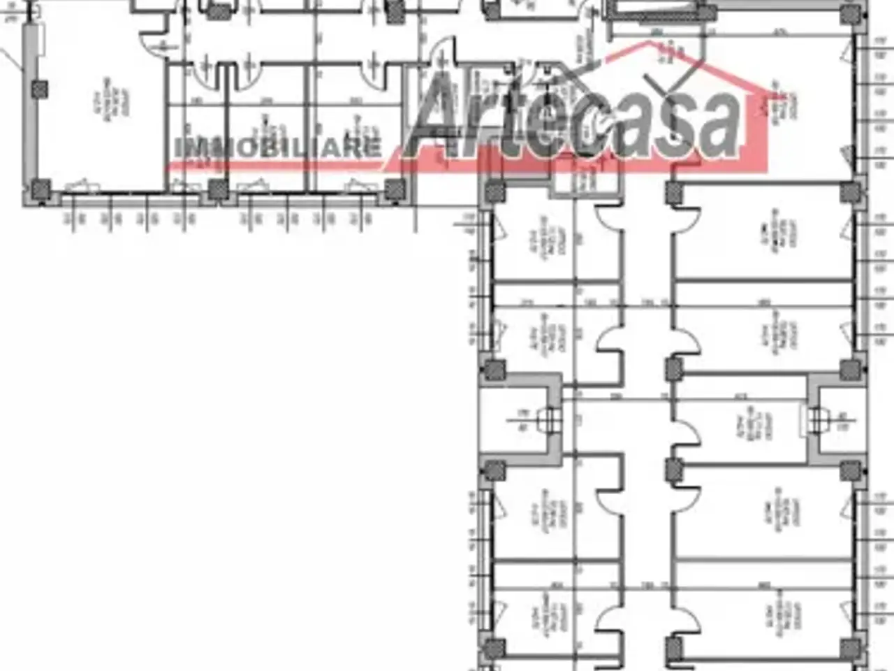 Ufficio in Via della Previdenza Sociale, Reggio Emilia, {3} - Planimetria 1