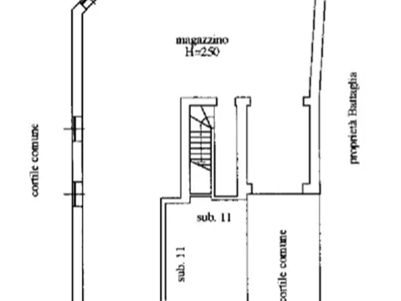 Magazzino in Via Gnifetti Snc, Novara, {3} - Planimetria 1