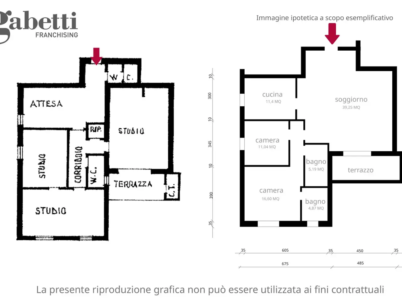 Quadrilocale in vendita, Largo San Giorgio 7, Pordenone - Planimetria 1