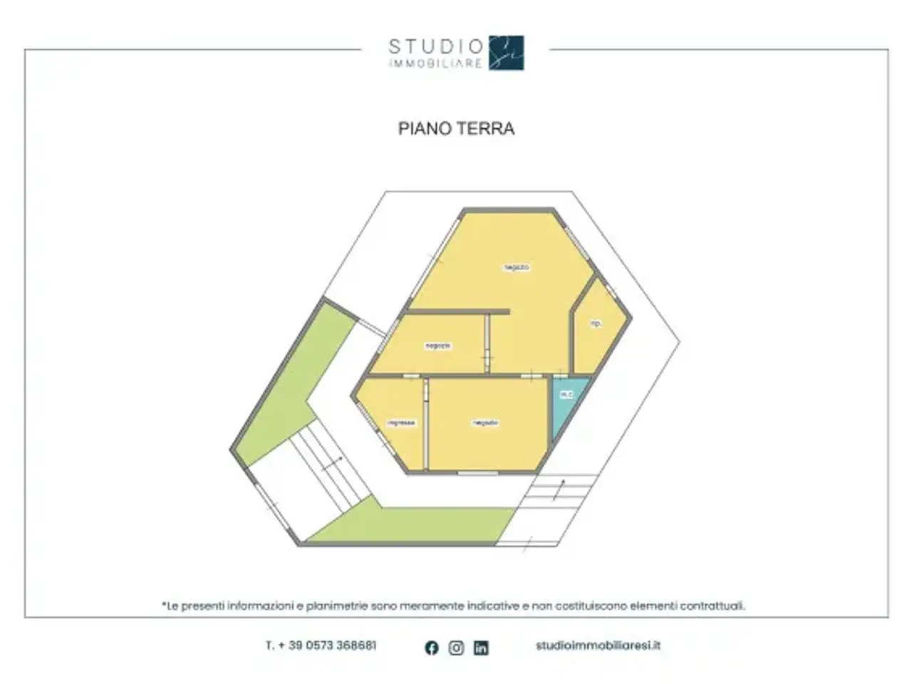 Ufficio in Via dello Stadio, Pistoia, {3} - Planimetria 1