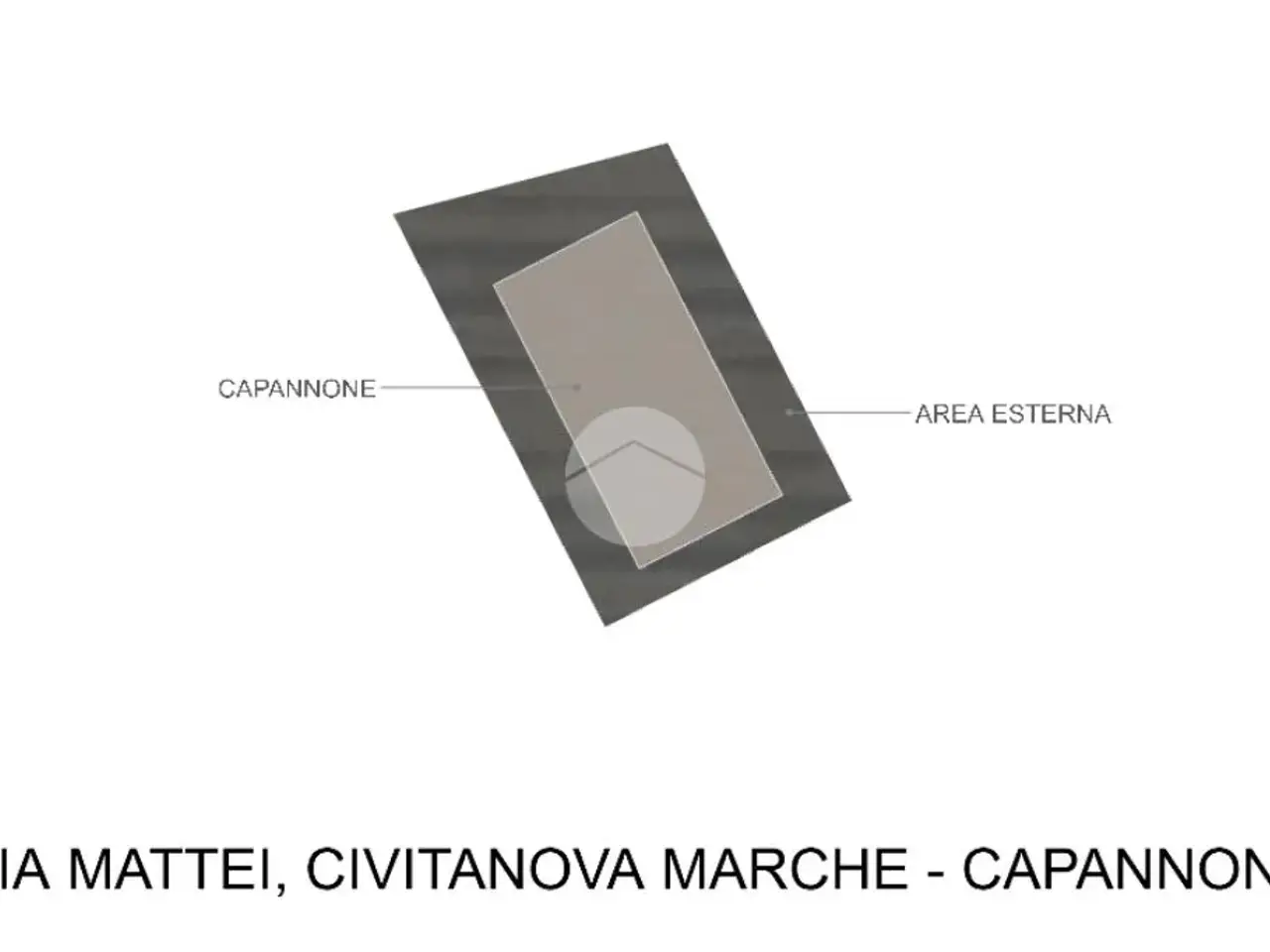 Capannone in Via Mattei 39, Civitanova Marche, {3} - Planimetria 1