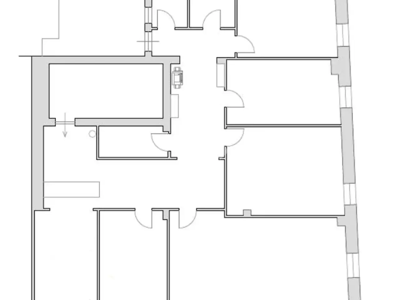 Ufficio in Corso Cavour 1, Zevio, {3} - Planimetria 1