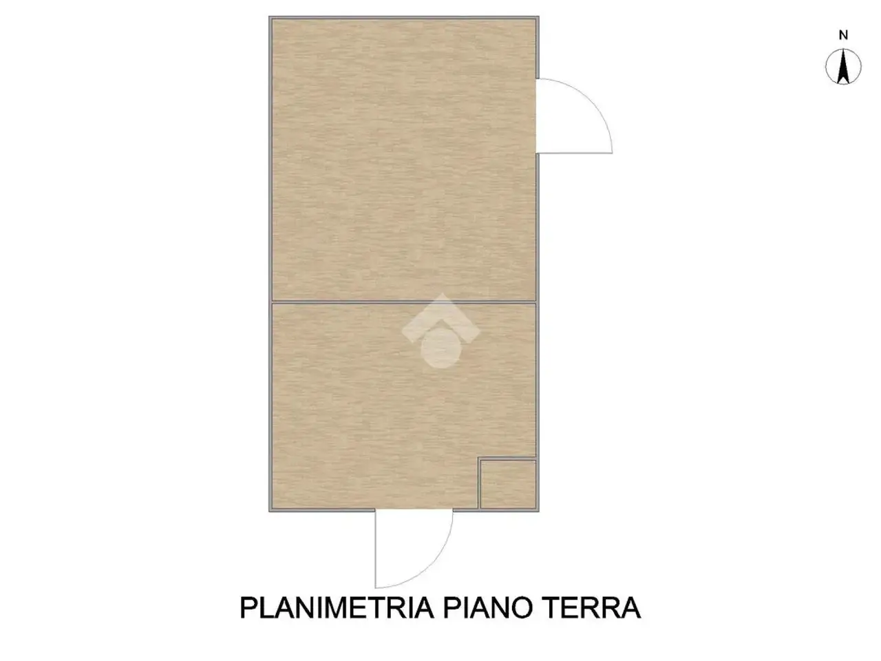 Capannone in Via dell'Artigianato 9, Caorso, {3} - Planimetria 1