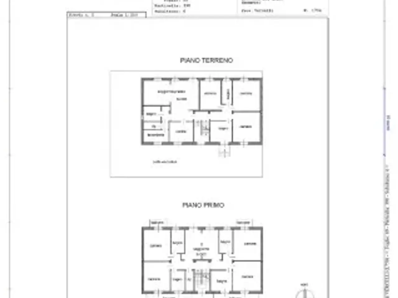 Stabile - Palazzo in Vicolo Pier Lombardo 6, Vercelli, {3} - Planimetria 1