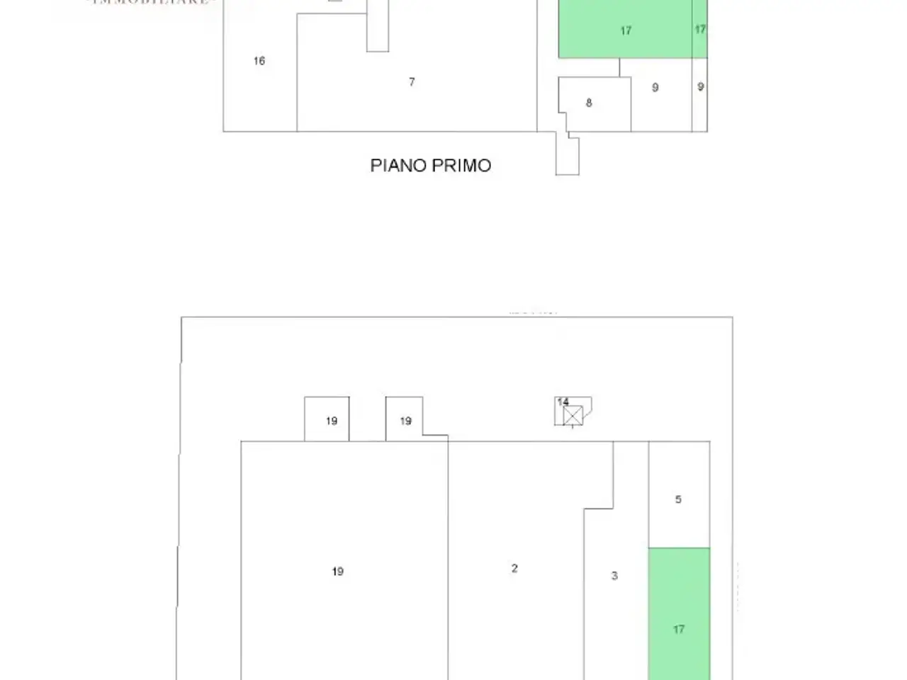 Negozio in Strada Nazionale Adriatica Sud, 100, Fano, {3} - Planimetria 1