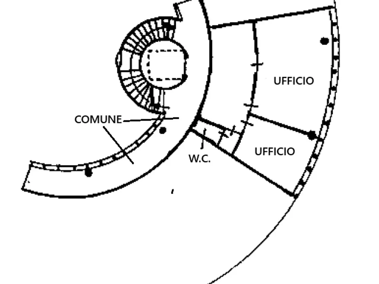 Ufficio in Via dei Pioppi, Vicenza, {3} - Planimetria 1