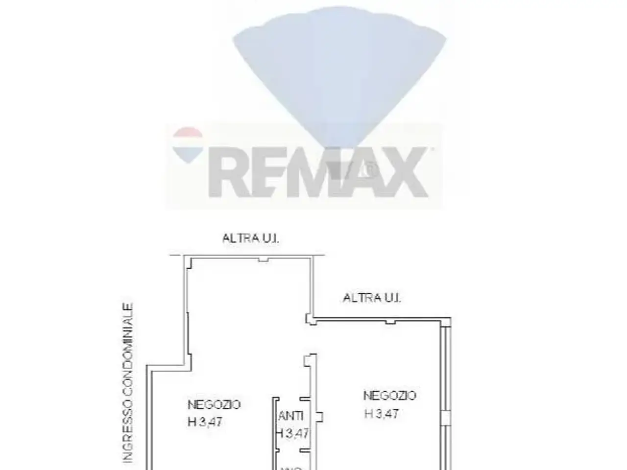 Negozio in Via XX Settembre 4, Viadana, {3} - Planimetria 1