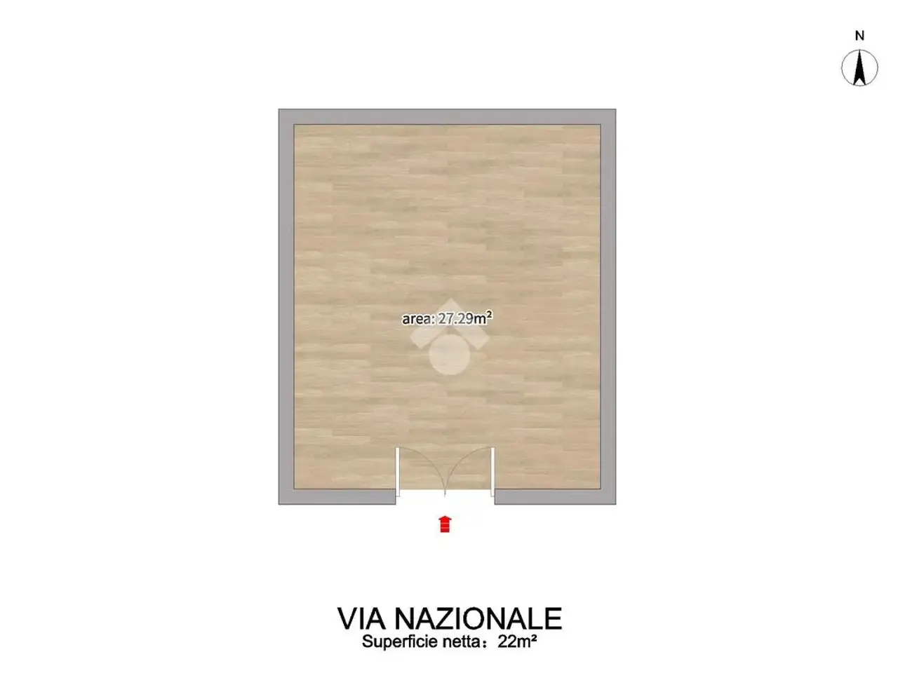 Magazzino in Via Nazionale 1, Corigliano-Rossano, {3} - Planimetria 1