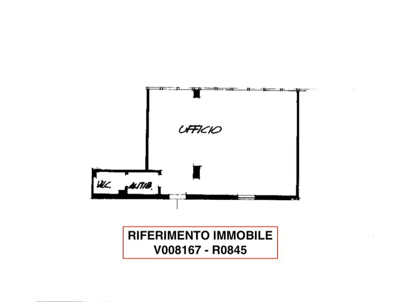 Ufficio in Via Goffredo Mameli 15, Reggio Emilia, {3} - Planimetria 1