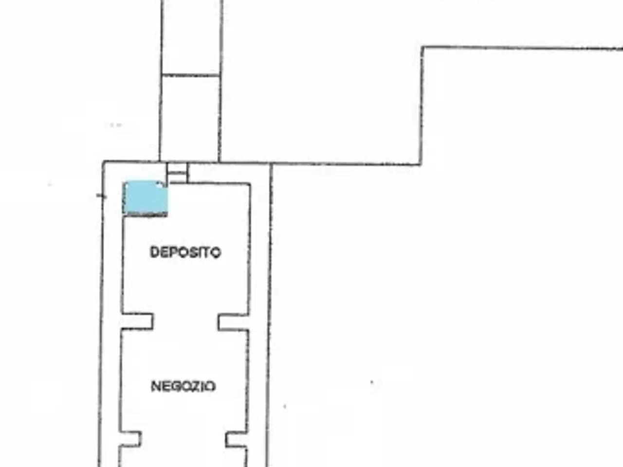Negozio in Piazza 20 Settemb, Trani, {3} - Planimetria 1