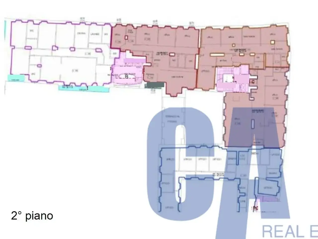 Ufficio in Piazza del Carmine, Milano, {3} - Planimetria 1