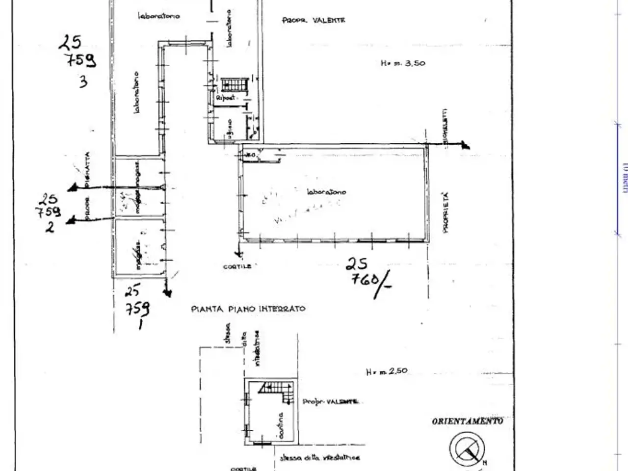 Laboratorio in Str. dei Biasoni 39, Torino, {3} - Planimetria 1