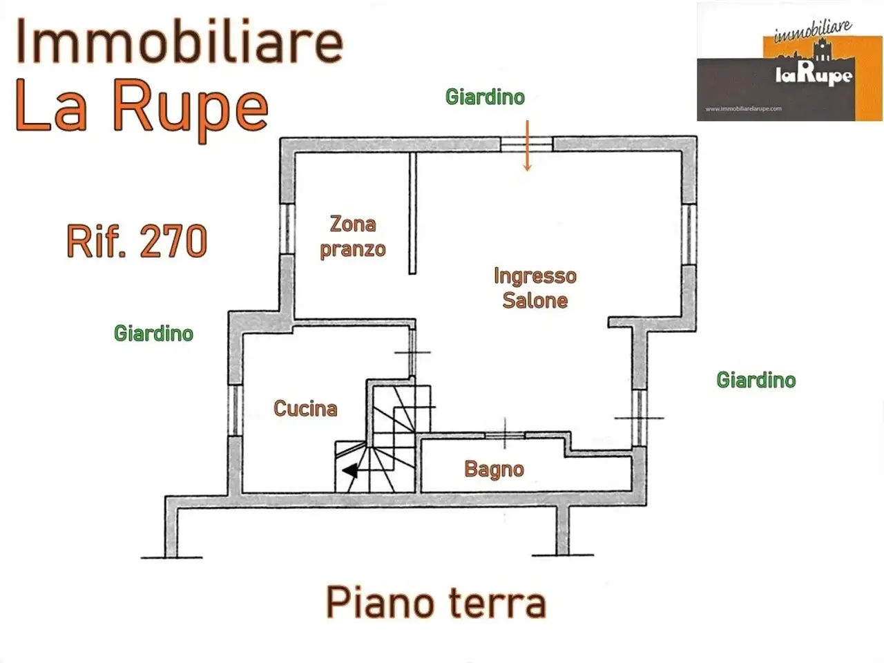 Villa in vendita, Via della Mola, Castel Viscardo - Planimetria 1