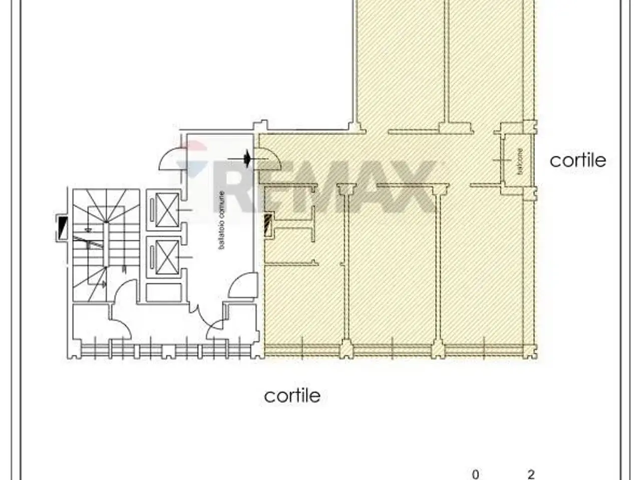 Ufficio in Via Valassina 24, Milano, {3} - Planimetria 1
