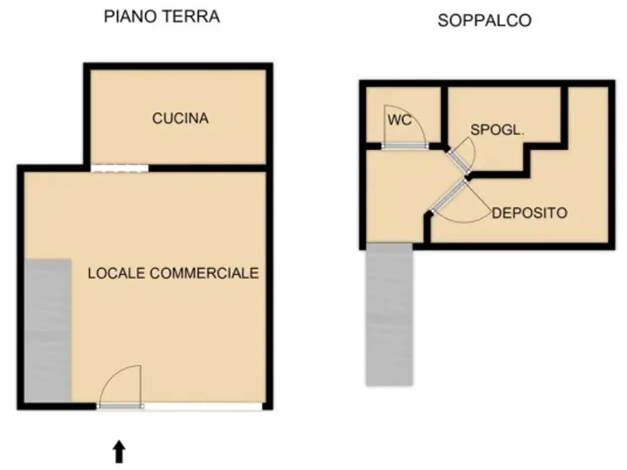 Ristorante in , Trieste, {3} - Planimetria 1
