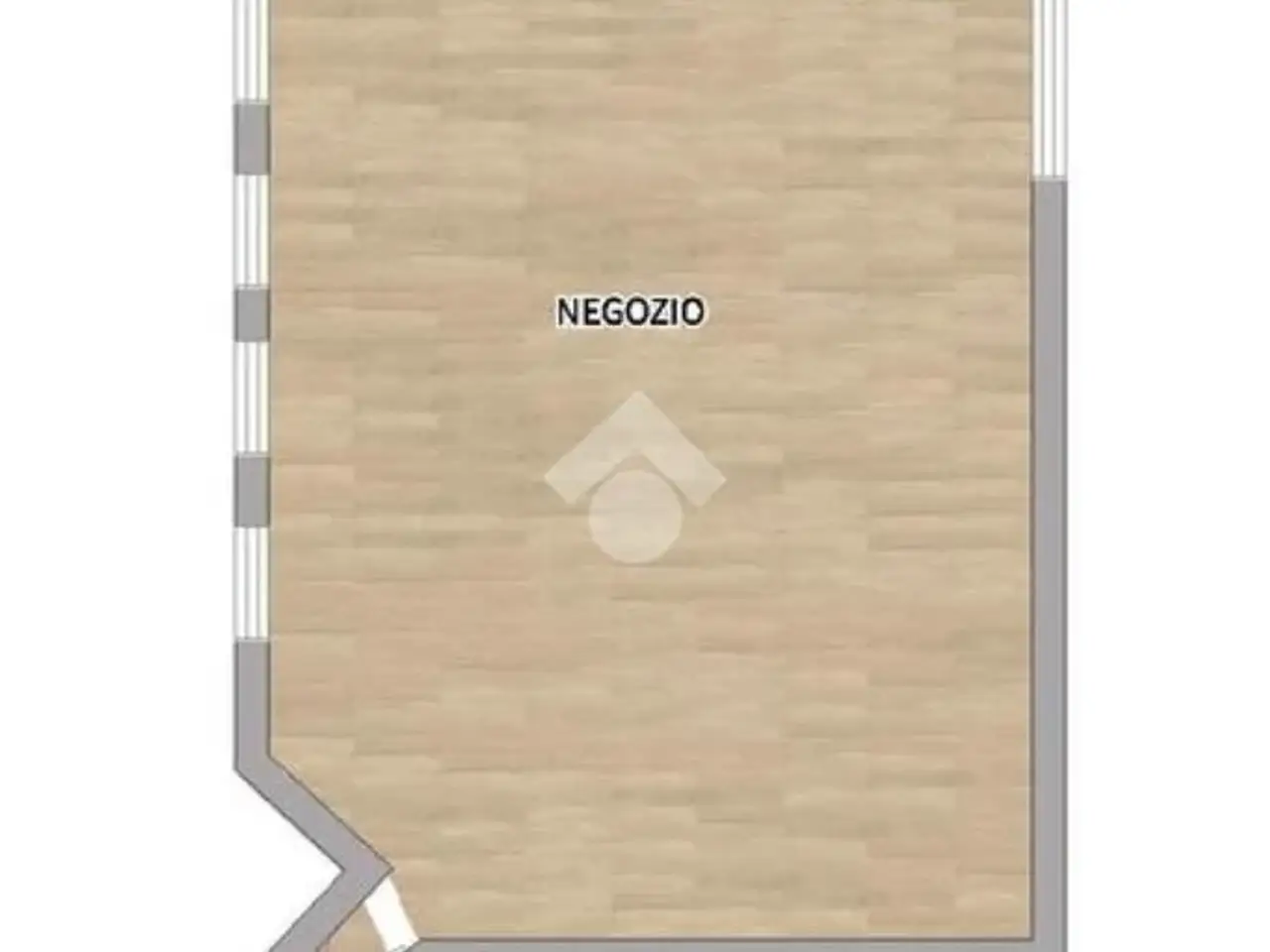 Negozio in Via Caltana 13, Campodarsego, {3} - Planimetria 1