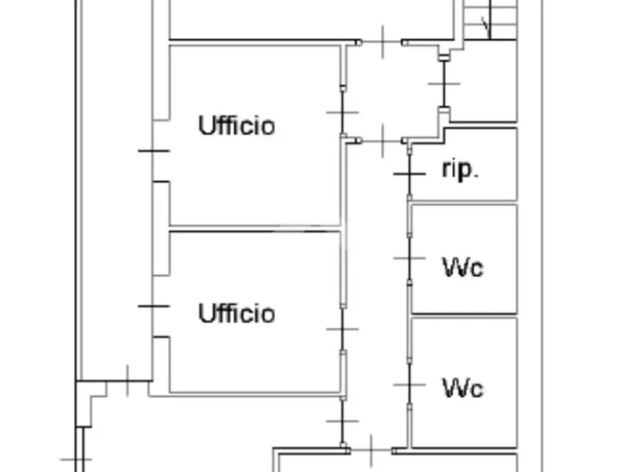Ufficio in Via Maiella 24, Verona, {3} - Planimetria 1