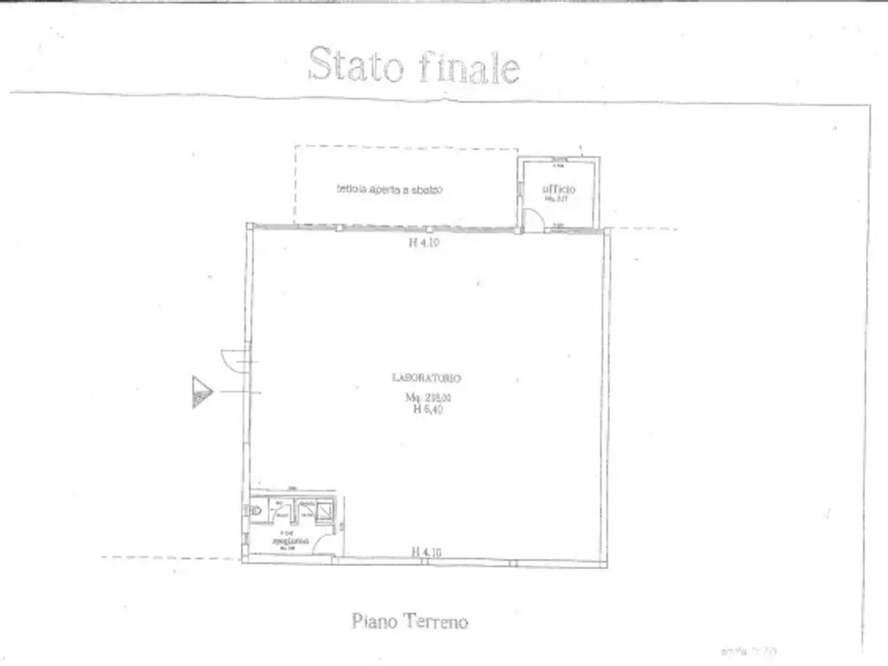 Capannone in Strada di Linari, Barberino Tavarnelle, {3} - Planimetria 1