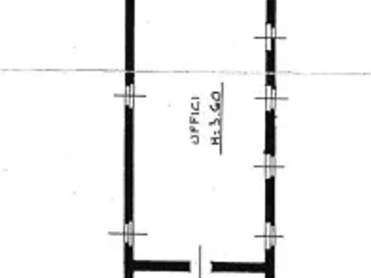 Ufficio in Via Angelo Agostoni, Lissone, {3} - Planimetria 1
