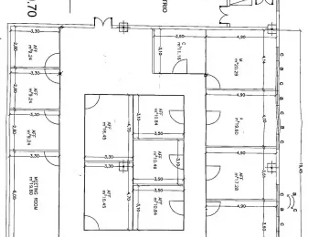 Ufficio in Via delle Genziane, Guidonia Montecelio, {3} - Planimetria 1