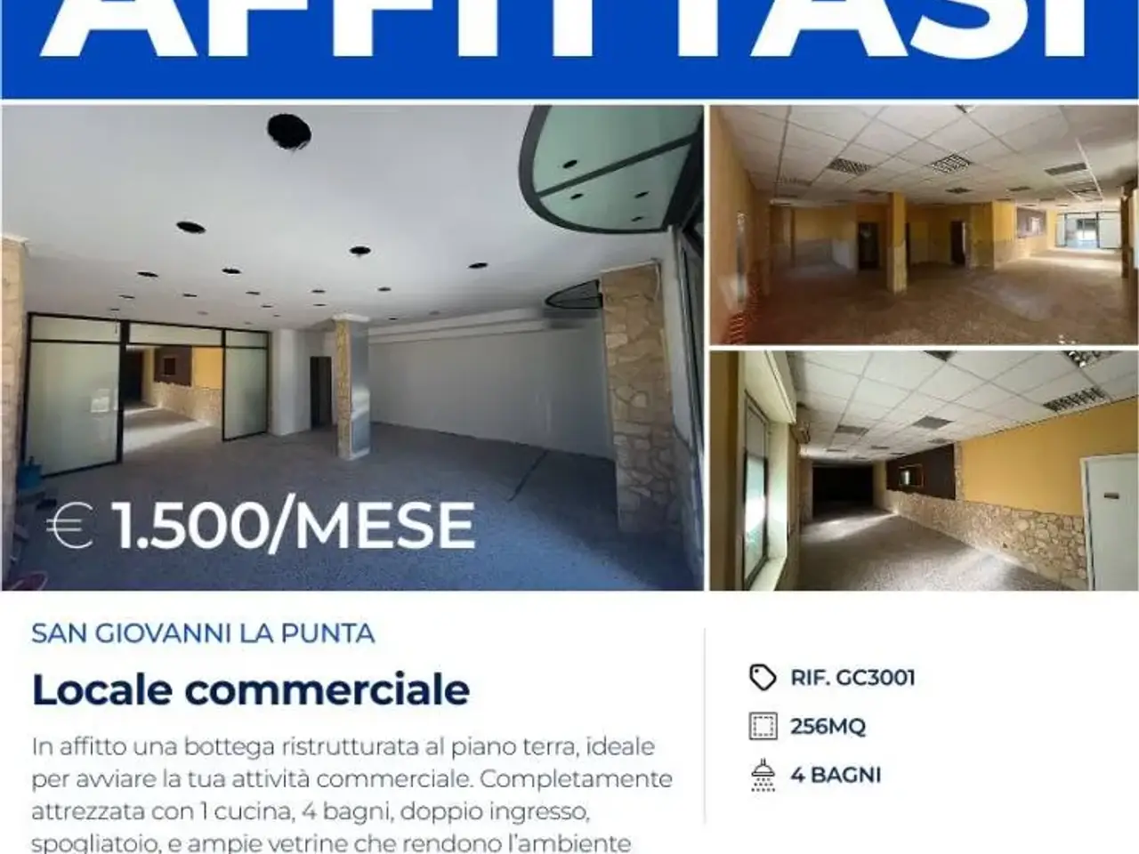 Negozio in Via Trappeto, San Giovanni La Punta, {3} - Foto 1