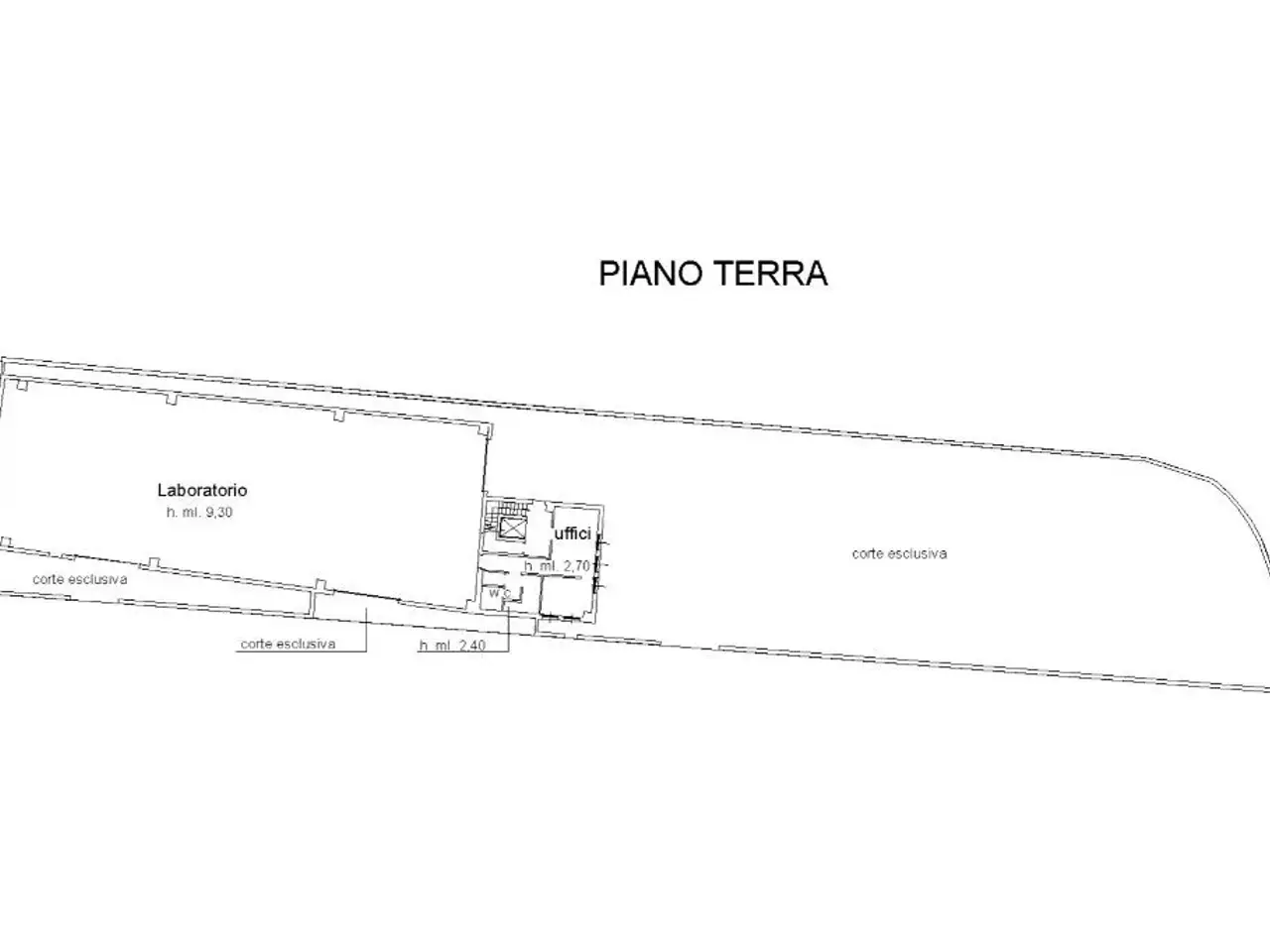 Capannone in Via Cava Vecchia, Vobarno, {3} - Planimetria 1