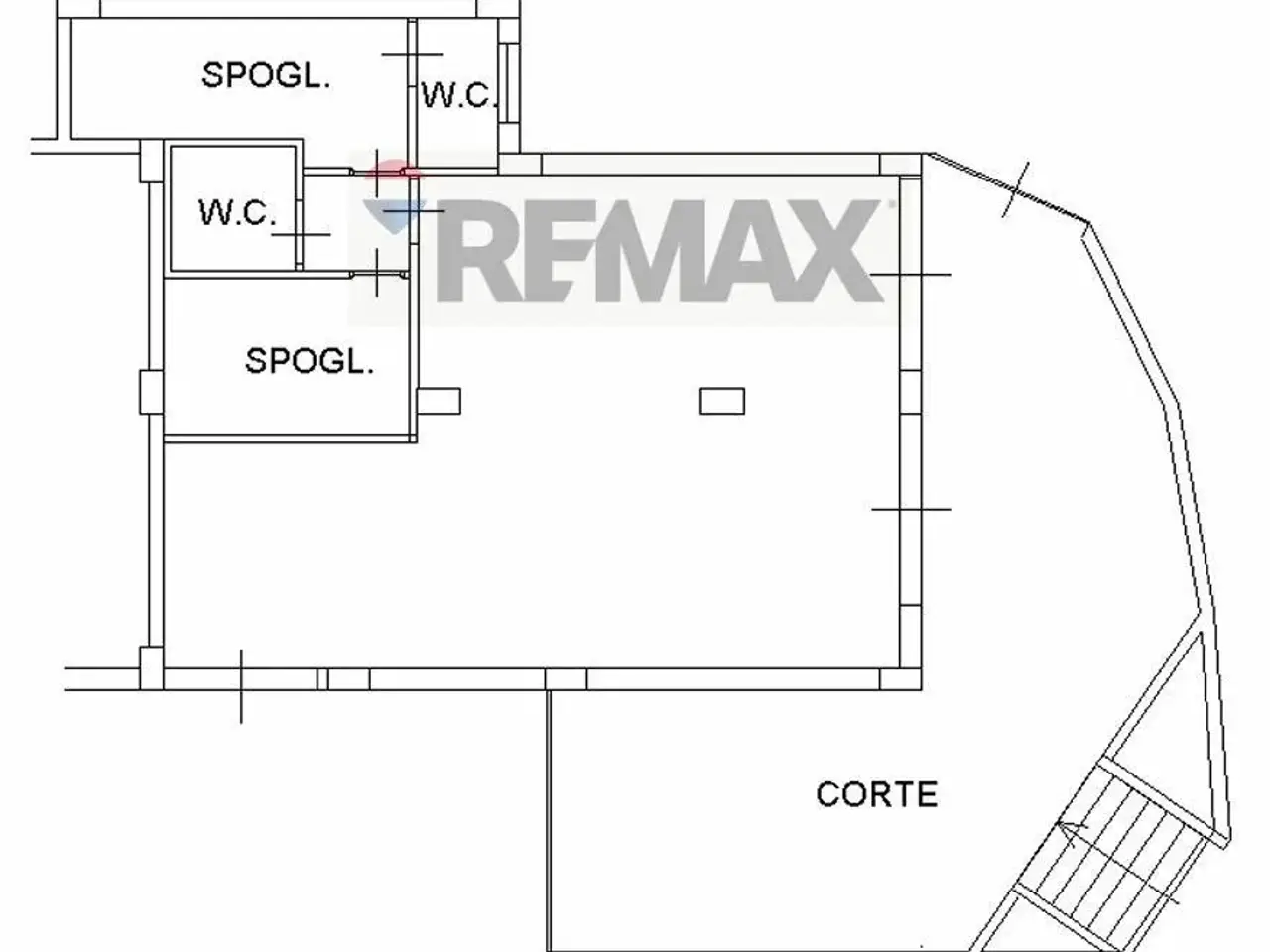 Negozio in Via Dafni 6, Aci Catena, {3} - Planimetria 1
