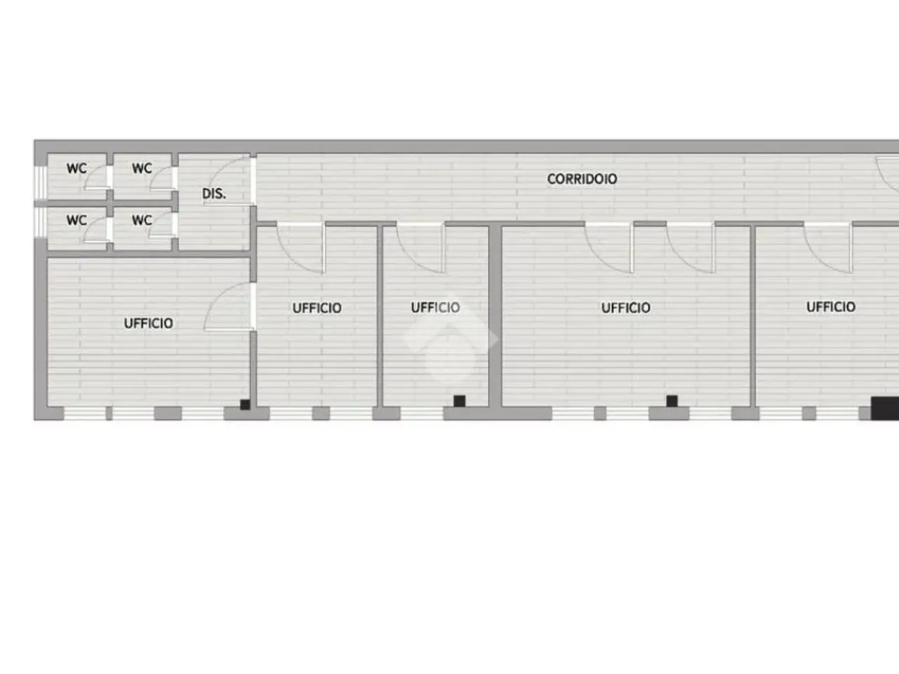 Ufficio in Via del Progresso 16, Padova, {3} - Planimetria 1